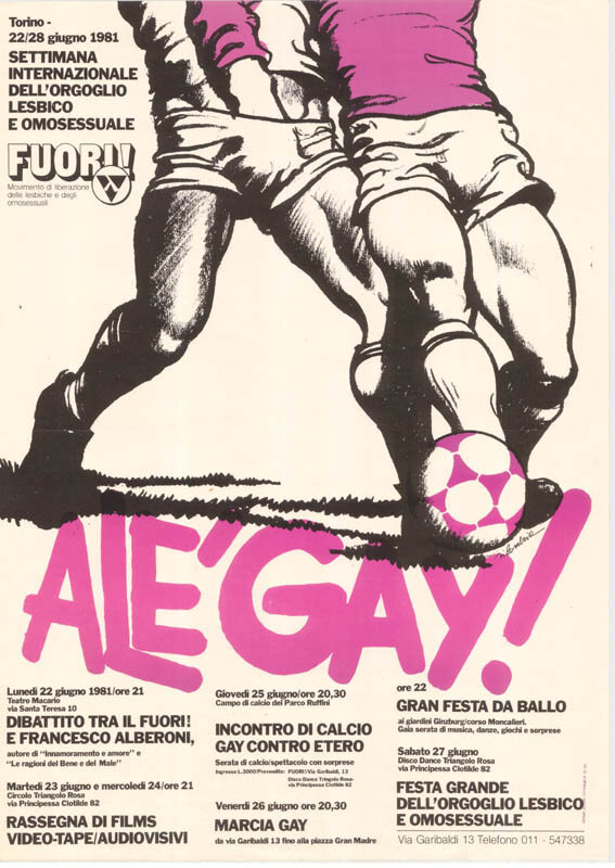 Alé Gay! Torino - Settimana Internazionale dell'Orgoglio Lesbico e Omosessuale (1981) 